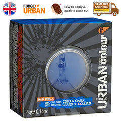 Fudge Urban Colour Hair Chalk Vibrant Electrik Blue Temporary Pastel Shades 4G