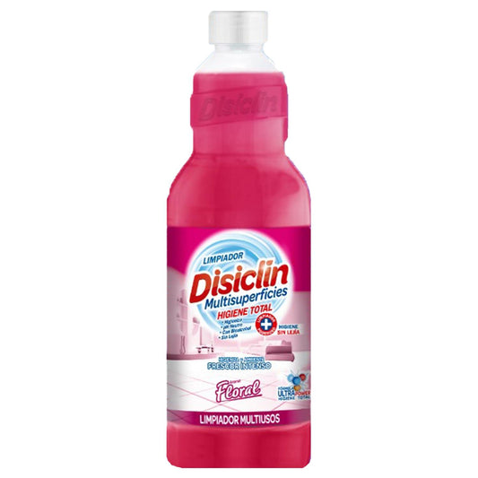 Disiclin Multisurface Floor Cleaner Dirt Remover Scented Liquid Floral 1L