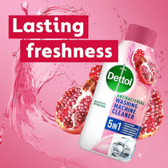 Dettol Washing Machine Cleaner Pomegranate Fresh Floral Scent Liquid 250ml