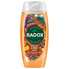 Radox Body Shower Gel Cosy Cabin Spiced Orange & Vanilla Scent 225ml