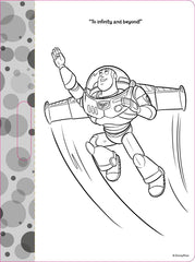 Disney Pixar Colouring Fun Pad With Amazing Stickers For Kids Childrens Girl Boy