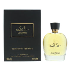 Jean Patou Collection Heritage Que Sais-Je EDP 100ml Mens Fragrance Spray