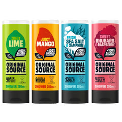 Original Source Shower Gel Bundle Set For Body Care Fragrance Scent 250ml