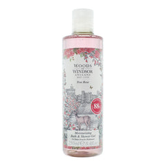 Woods Of Windsor True Rose Moisturising Bath & Shower Gel for Womens 250ml