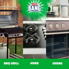 Cillit Bang Power Hob Cleaner, Burnt On Degreaser, Bleach & Hygiene Bundle Set