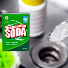 Dri Pak Bicarbonate Soda Cleaner Sink Bath Taps Surface Dirt Cleaning 500G