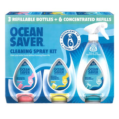 Ocean Saver Kitchen Degreaser Anti Bacterial Bathroom Cleaner Spray Kit