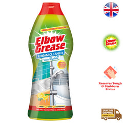 Elbow Grease Cream Cleaner Tough Stubborn Stain Remover Lemon Fresh 540G