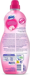 Asevi Fabric Softener Concentrate Pink Laundry Liquid 60 Washes 1.5L