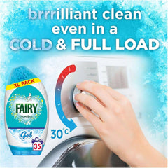 Fairy Non Bio Laundry Detergent Gentle Cleaning Washing Liquid Gel 35W 1.23ml