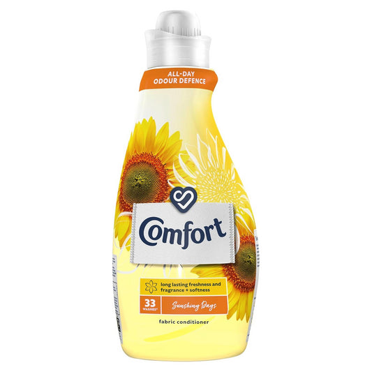 Comfort Sunshiny Days Fabric Conditioner Long Last Freshness Fragrance Softness