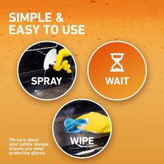 Elbow Grease Bbq Rack Cleaning Kit Deep Cleans Grills Glass With Gloves & Bag