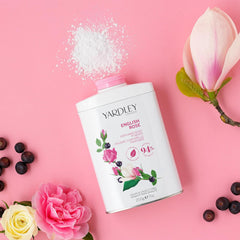 Yardley London English Rose Bundle Mist 200ml Powder 200g EDT 50ml Soap 3X100g