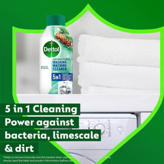 Dettol Original Anti Bacterial Washing Machine Cleaner Limescale Remover 250ml