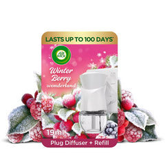 Air Wick Plug in Diffuser Winter Berry Wonderland Home Air Freshener Fragrance