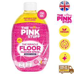 The Pink Stuff Miracle Floor Cleaner Spray Squirt Mop Quick Dry 750ml