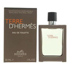 Hermes Terre D'Hermes Refillable Eau de Toilette 30ml Mens Fragrance Spray