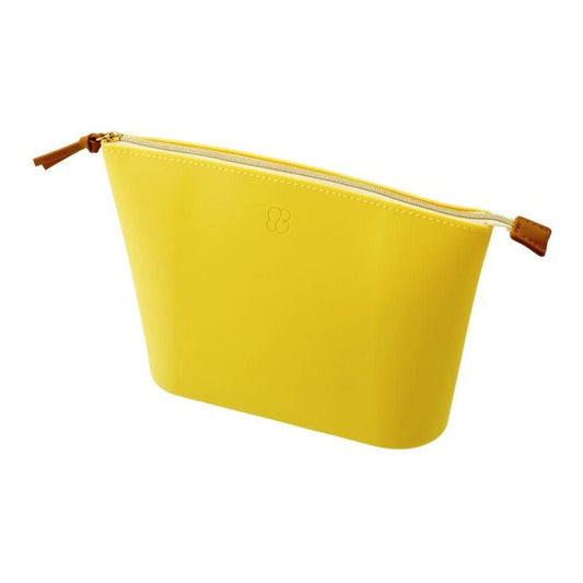 Bloomin Bag Small Wide Open Pouch Cosmetic Smallgift Coinpurse Lemon Yellow