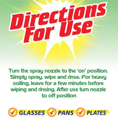 Elbow Grease Washing Up Spray Power Degreaser Cleaner Apple & Cinnamon 500ml