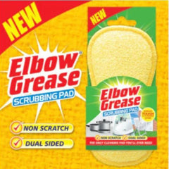 Elbow Grease Cleaning Scrubbing Pad Non Scratch Removes Tough Stains Stubborn