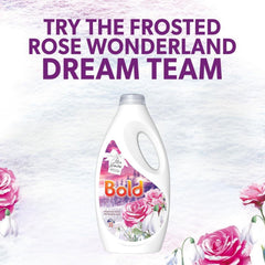 Bold Laundry Detergent Fabric Frosted Rose Wonderland Liquid Washing Clothes 55W