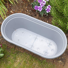 Clever Pots Round Trough Resevoir Make Gardening Easier 60Cm