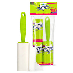 Bettina Lint Roller + 2 Refills Easily Removes Fluff Pet Hair Mess Free Cleaning