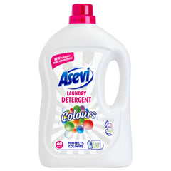 Asevi Laundry Detergent Protects Colours Liquid Fabric Clothes 40 Washes 2.4L