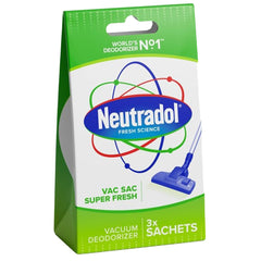 Neutradol Vac Sac Vacuum Deodorizer Destroy Dusty Smell Super Fresh