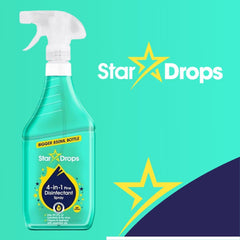 Stardrops 4 In 1 Pine Disinfectant Infused Essential Oils Kills 99.9% Germ 850ml