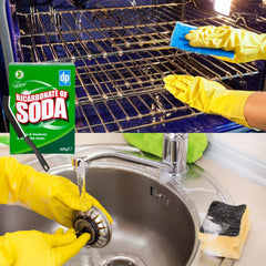 Dri Pak Bicarbonate Soda Cleaner Sink Bath Taps Surface Dirt Cleaning 500G