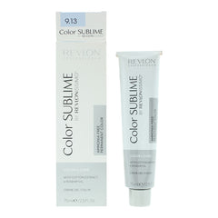 Revlon Color Sublime 9.13 Very Light Ash Gold Blonde Hair Colour 75ml For Women