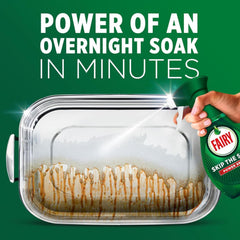 Fairy Skip The Soak Dish Power Spray Lemon Effective 100% Kitchen Grease 650ml