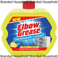 Elbow Grease Dishwasher Cleaner Cleans Removes Grease Limescale Lemon 250ml
