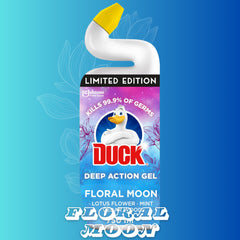 Duck Bleach Floral Moon 750ml Deep Action Liquid Gel Mint Cedar Wood