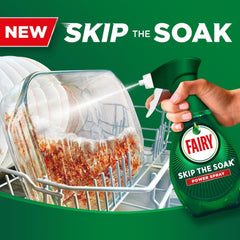 Fairy Skip The Soak Dish Power Spray Fresh Effective 100% Kitchen Grease 650ml
