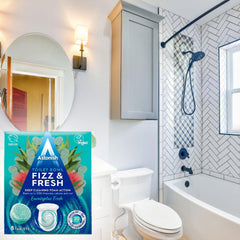Astonish Toilet Bowl Fizz & Fresh Eucalyptus Fresh Deep Cleaning Foam 8 Tablets