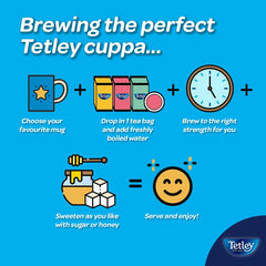 Tetley Tea Herbal Bags Pure Green Individually Wrapped Sachets
