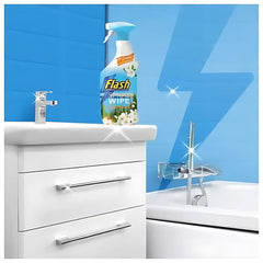 Flash Sparkling Bathroom Cleaning Spray Orange Blossom & Coastal Cypress 800ml