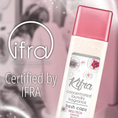 Kifra Fresh Caps Concentrated Laundry Rinse Fragrance Gentle Clothes 200ml