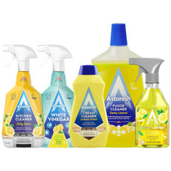 Astonish Spray Liquid Cream Disinfectant Multi-Purpose Cleaning Power Bundle Set
