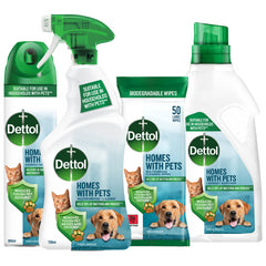Dettol Pets Bundle Set Fresh Breeze Tough Messes & Odour Remover