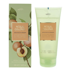 4711 Acqua Colonia White Peach & Coriander Shower Gel 200ml For Unisex