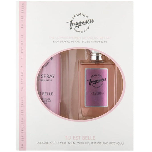 Designer Fragrances Tu Es Belle The Ultimate Freshen Up & Go Women's Gift Set