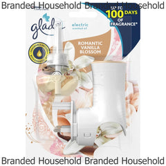 Glade Electric Plugin Scented Oil Refill Freshener Romantic Vanilla Blossom 20ml