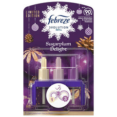 Ambi Pur 3Volution Refills Home Air Freshener Plug In Sugar Plum Delight 20ml
