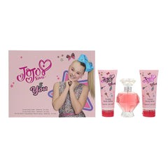 JoJo Siwa Be You Eau de Parfum 3 Pieces Gift Set : EDP 100ml - Kids Spray