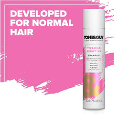 Toni&Guy Volume Addiction Hair Volumising Shampoo Volume & Body Fine Hair 250ml