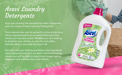 Asevi Laundry Detergent Liquid Concentrated Fabric Stain Remover Aloe Vera 2.4L