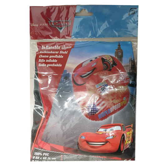 Disney Pixar Cars Children Inflatable Chair Comfortable Indoor Outdoor Use